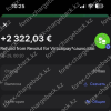 Возврат 2 322,03 EUR из Cauvo Capital