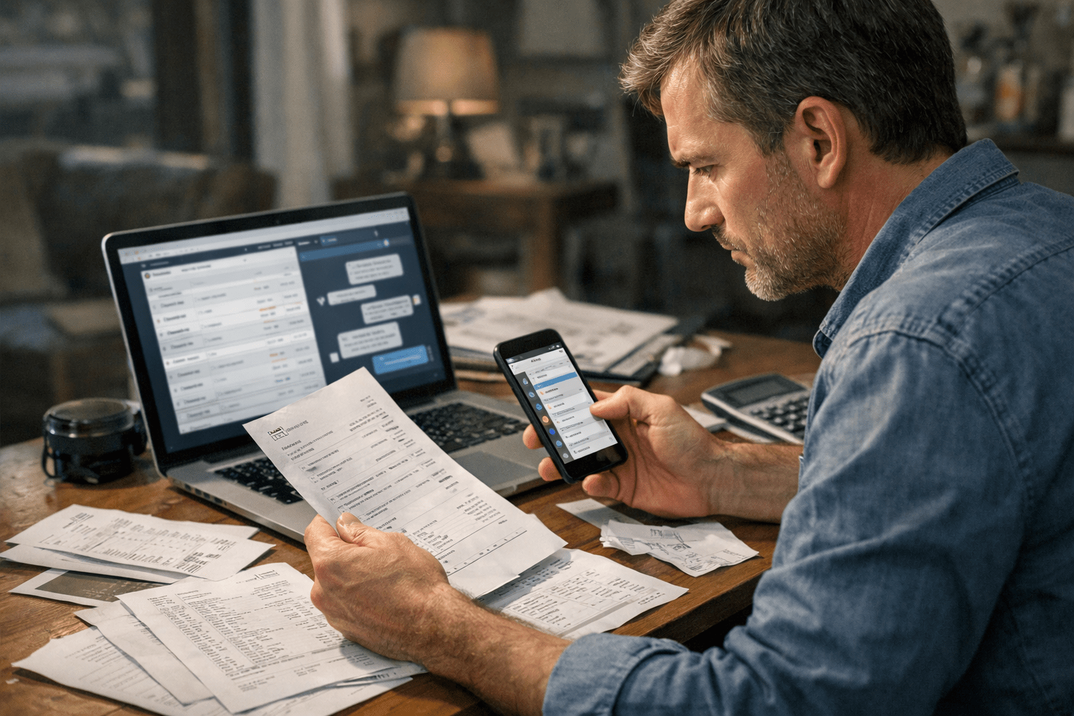 Пользователь собирает доказательства после проблемы с выводом денег.