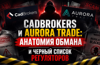 CadBrokers и Aurora Trade: анатомия обмана и черный список регуляторов