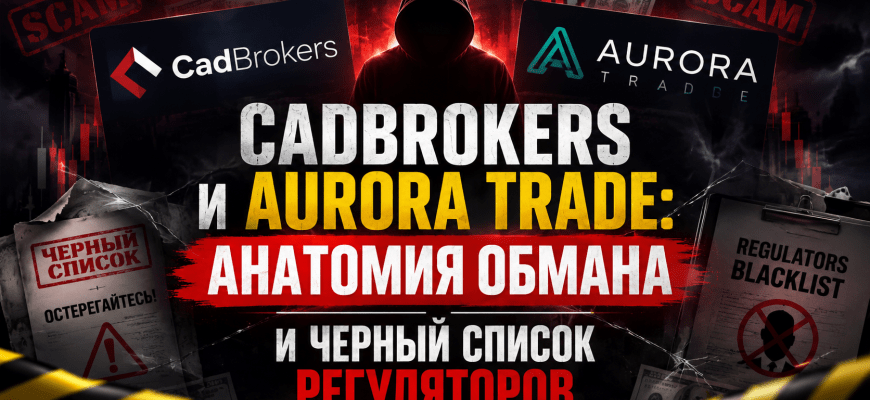 CadBrokers и Aurora Trade: анатомия обмана и черный список регуляторов
